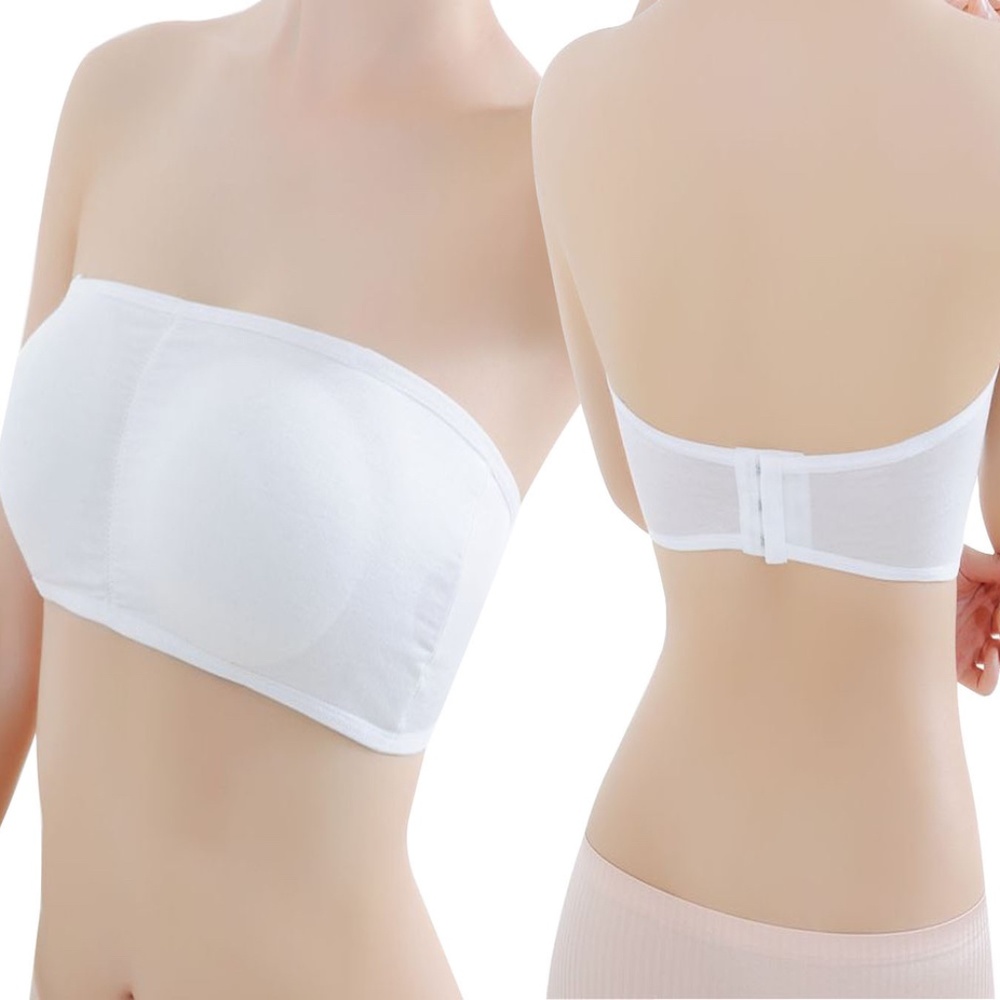 Womens tube top three rows of detachable Wrapped
